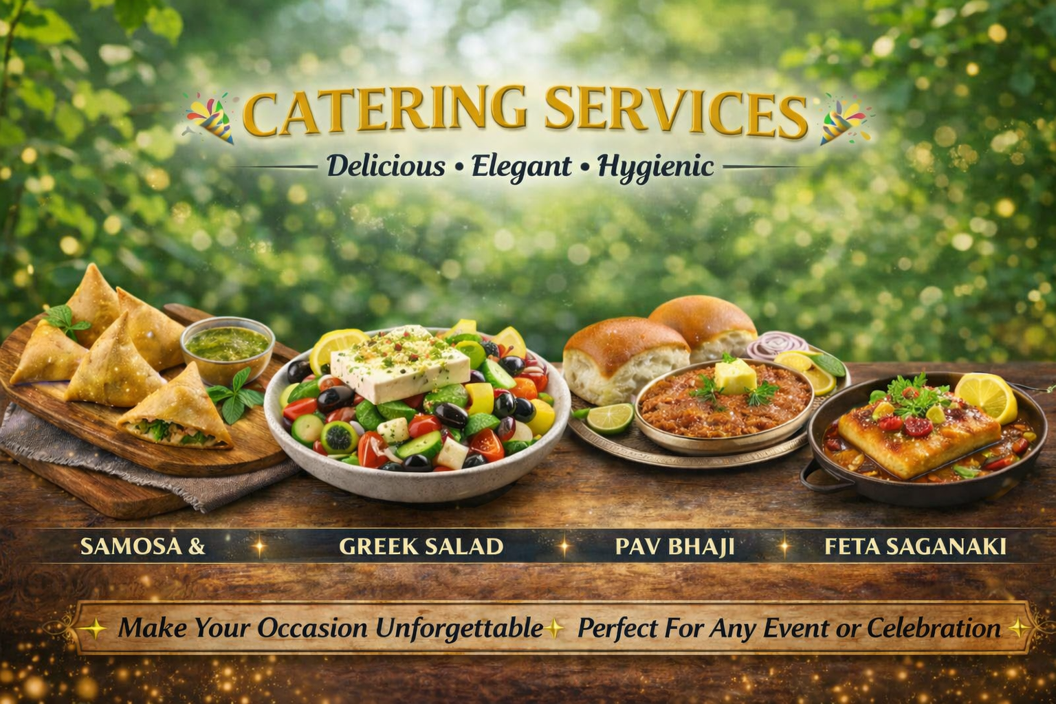 Premium Catering Setup